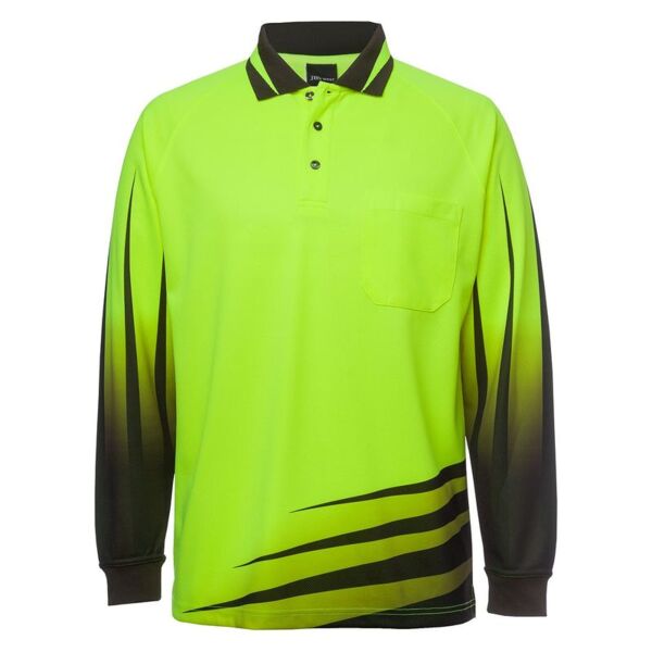 Mens Long Sleeve Rippa Sub Polo Thumbnail